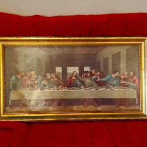 DaVinci "The Last Supper" oil painting